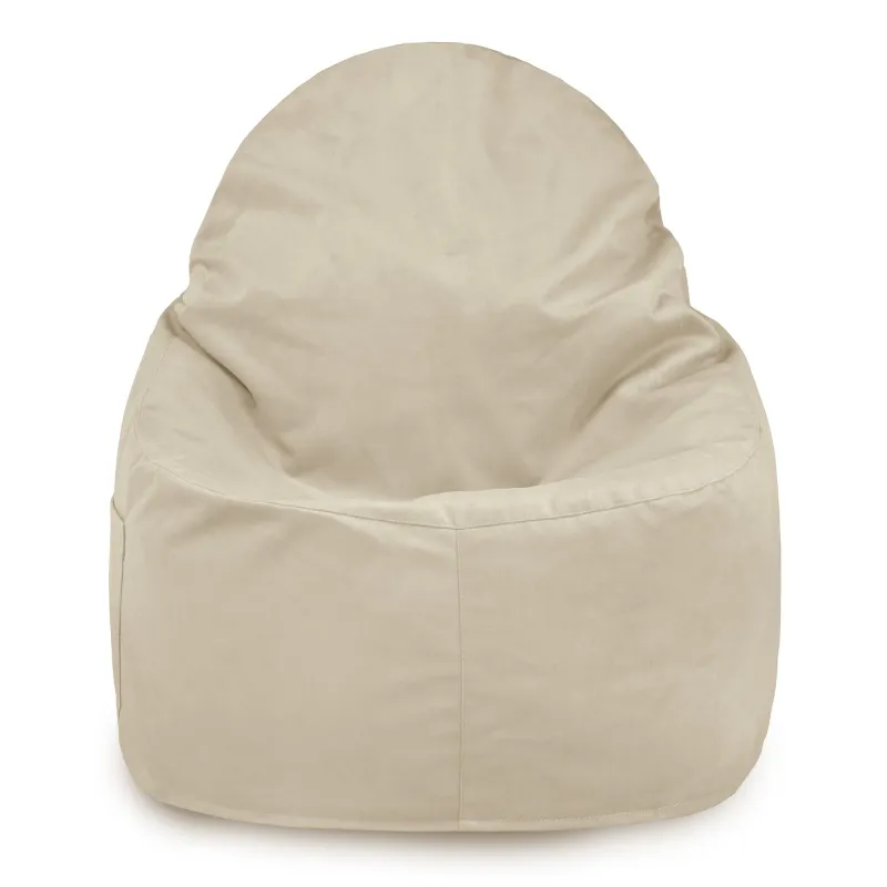 Fauteuil Poire Porto en velours chic pour un salon contemporain