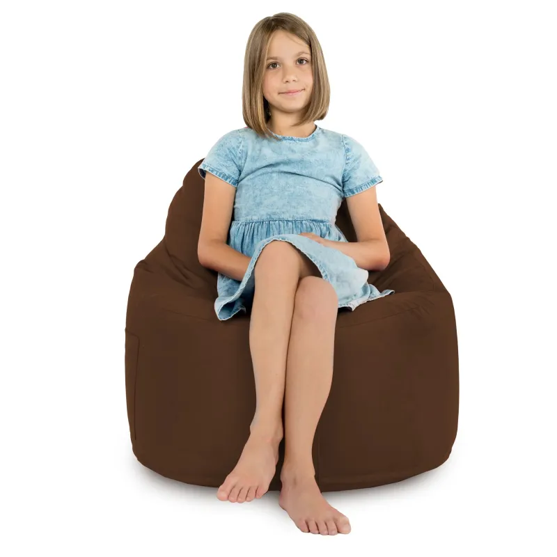Fauteuil Pouf Siège de Sol Smart Porto - Velours Soft – vue 60