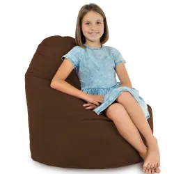 Fauteuil Pouf Siège de Sol Smart Porto - Velours Soft – vue 73