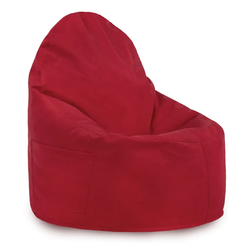 Fauteuil Pouf Siège de Sol Smart Porto - Velours Soft – vue 8