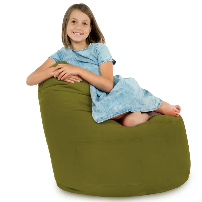 Fauteuil Pouf Siège de Sol Smart Porto - Velours Soft – vue 51