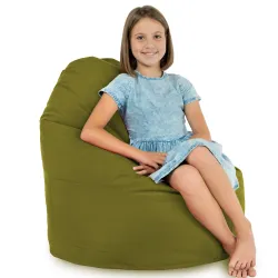 Fauteuil Pouf Siège de Sol Smart Porto - Velours Soft – vue 83
