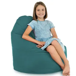 Fauteuil Pouf Siège de Sol Smart Porto - Velours Soft – vue 84