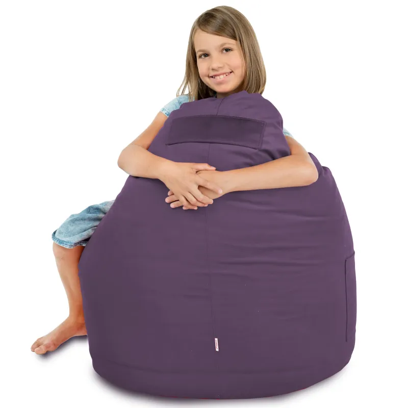 Fauteuil Pouf Siège de Sol Smart Porto - Velours Soft – vue 29