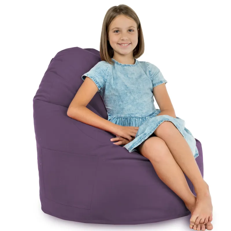 Fauteuil Pouf Siège de Sol Smart Porto - Velours Soft – vue 79