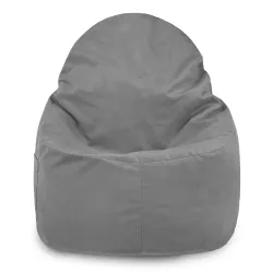 Fauteuil Pouf Siège de Sol Smart Porto - Velours Soft – vue 25