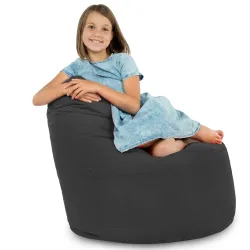 Fauteuil Pouf Siège de Sol Smart Porto - Velours Soft – vue 50