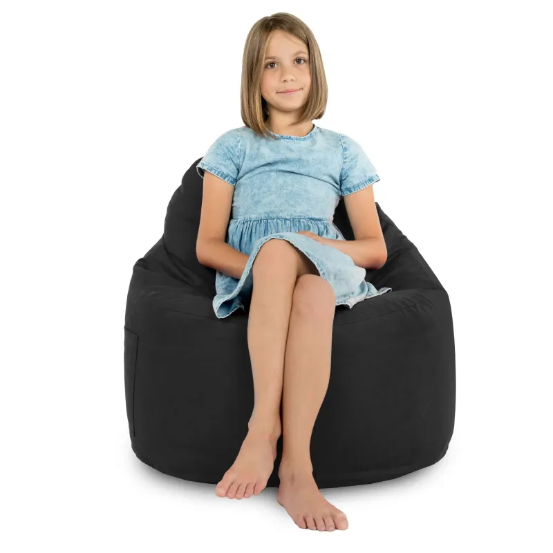Fauteuil Pouf Siège de Sol Smart Porto - Velours Soft – vue 61