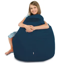Fauteuil Pouf Siège de Sol Smart Porto - Velours Soft – vue 39