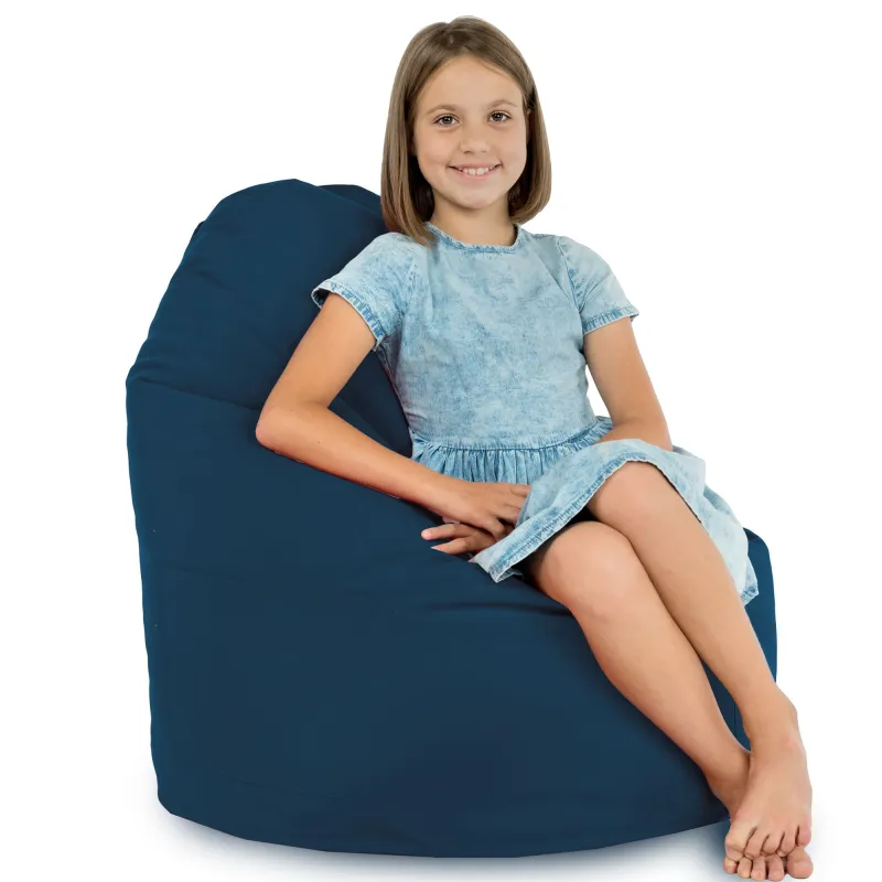 Fauteuil Pouf Siège de Sol Smart Porto - Velours Soft – vue 74