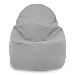Fauteuil Pouf Siège de Sol Smart Porto - Velours Soft – vue 28