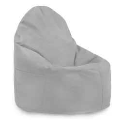 Fauteuil Pouf Siège de Sol Smart Porto - Velours Soft