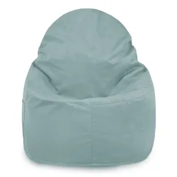 Fauteuil Pouf Siège de Sol Smart Porto - Velours Soft – vue 20