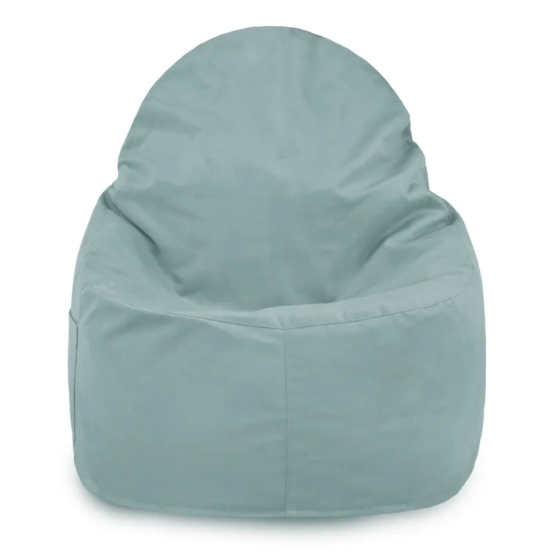 Fauteuil Pouf Siège de Sol Smart Porto - Velours Soft – vue 20