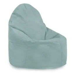 Fauteuil Pouf Siège de Sol Smart Porto - Velours Soft