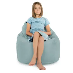 Fauteuil Pouf Siège de Sol Smart Porto - Velours Soft – vue 70