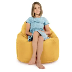 Fauteuil Pouf Siège de Sol Smart Porto - Velours Soft – vue 67