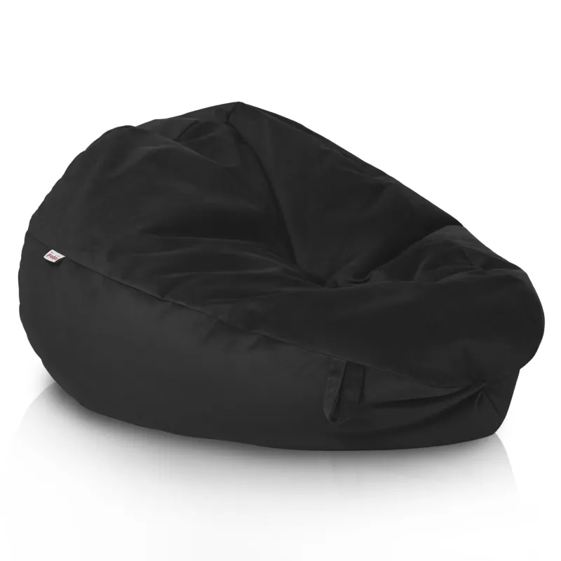 Pouf Poire L pour enfants - Velours Soft – vue 17
