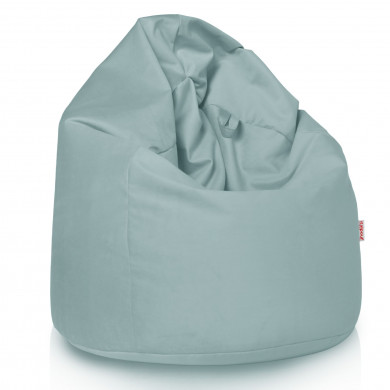 Menthe Pouf Poire velours