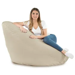 Pouf Drop XXL confortable parfait pour se détendre dans le jardin