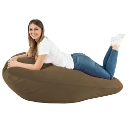 Pouf avec Dossier XXL Drop - Velours Soft – vue 87