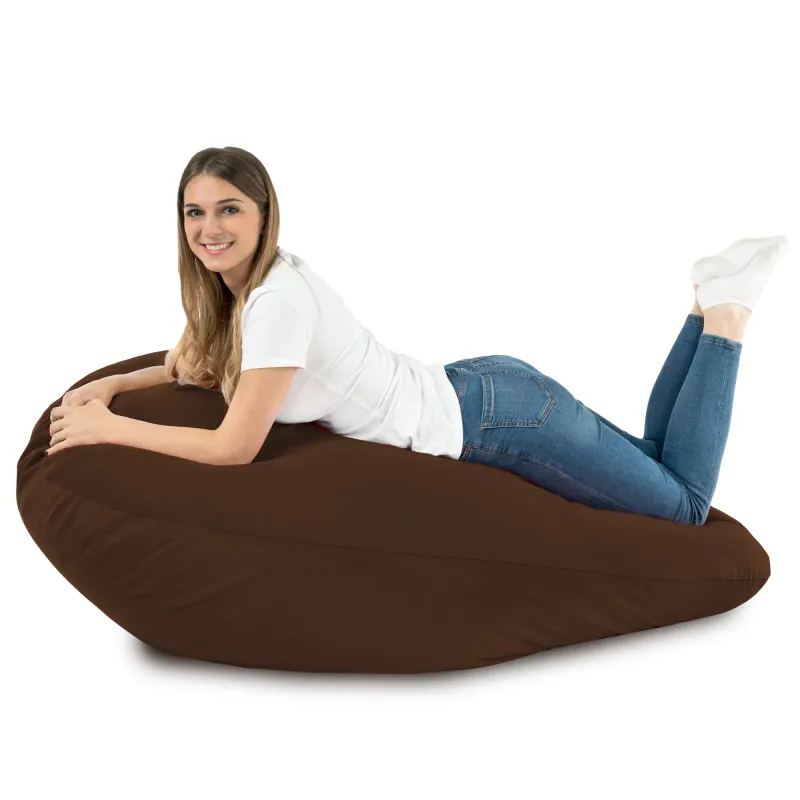 Pouf avec Dossier XXL Drop - Velours Soft – vue 88