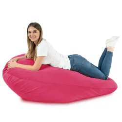 Pouf avec Dossier XXL Drop - Velours Soft – vue 89