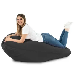 Pouf avec Dossier XXL Drop - Velours Soft – vue 96