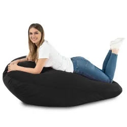Pouf avec Dossier XXL Drop - Velours Soft – vue 97