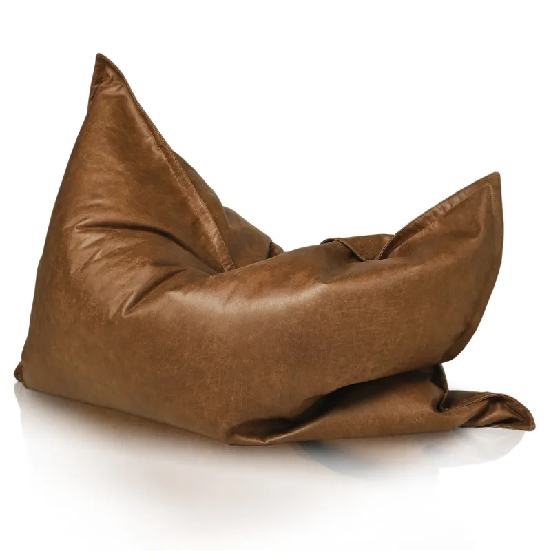 Coussin de Sol Géant XXL pour adultes Géant - Cuir Naturel Premium – vue 2