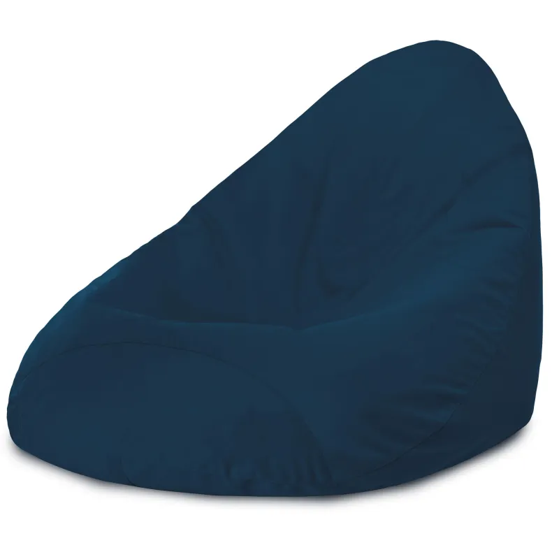 Pouf avec Dossier XXL Drop - Velours Soft – vue 20
