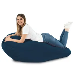 Pouf avec Dossier XXL Drop - Velours Soft – vue 99