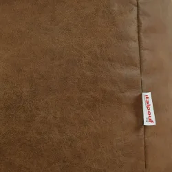 Pouf Poire XXL pour adultes Géant - Cuir Naturel Premium – vue 5