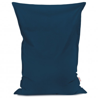 Bleu marine Pouf Poire Coussin velours