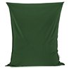 Vert foncé Pouf Poire Coussin XXL velours