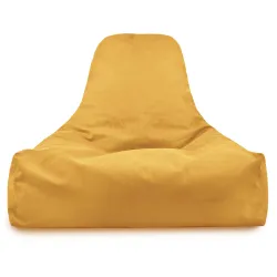 Fauteuil Pouf avec Dossier Bali - Velours Soft – vue 17