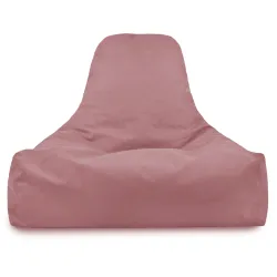 Fauteuil Pouf avec Dossier Bali - Velours Soft – vue 18
