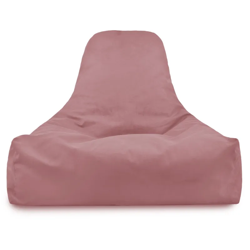 Fauteuil Pouf avec Dossier Bali - Velours Soft – vue 18