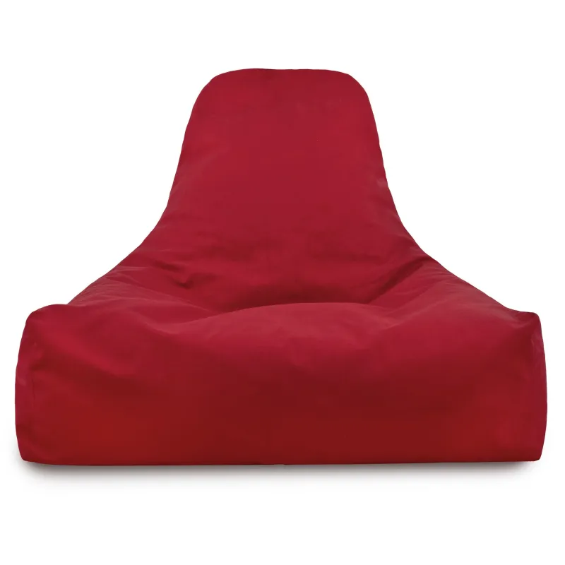 Fauteuil Pouf avec Dossier Bali - Velours Soft – vue 20