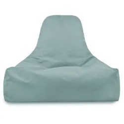 Fauteuil Pouf avec Dossier Bali - Velours Soft – vue 23