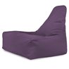 Violet Pouf Poire Fauteuil Bali velours