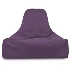 Fauteuil Pouf avec Dossier Bali - Velours Soft – vue 26