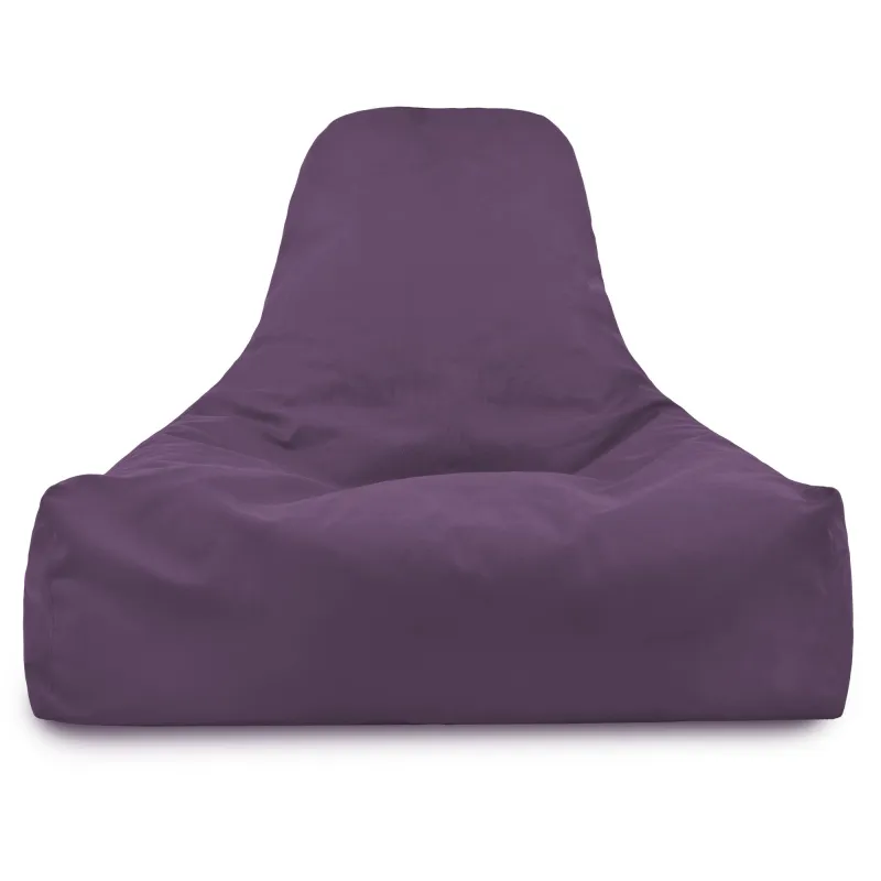 Fauteuil Pouf avec Dossier Bali - Velours Soft – vue 26
