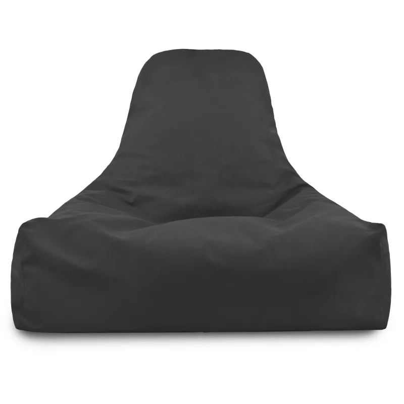 Fauteuil Pouf avec Dossier Bali - Velours Soft – vue 29