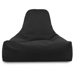 Fauteuil Pouf avec Dossier Bali - Velours Soft – vue 30