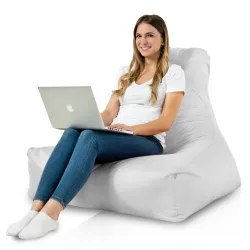 Fauteuil Pouf avec Dossier Bali - Outdoor Pro d'extérieur Jardin Imperméable – vue 132
