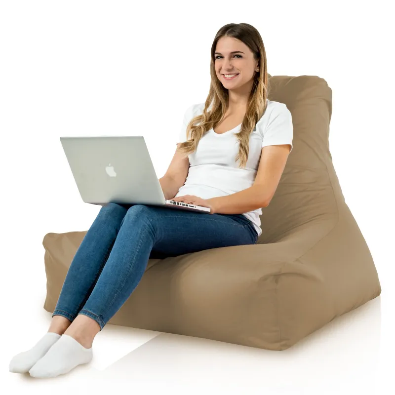Fauteuil Pouf avec Dossier Bali - Outdoor Pro d'extérieur Jardin Imperméable – vue 127