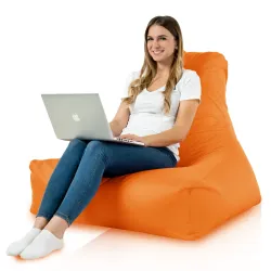 Fauteuil Pouf avec Dossier Bali - Outdoor Pro d'extérieur Jardin Imperméable – vue 133