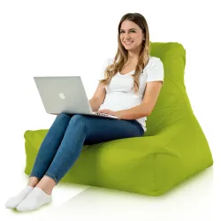 Fauteuil Pouf avec Dossier Bali - Outdoor Pro d'extérieur Jardin Imperméable – vue 134