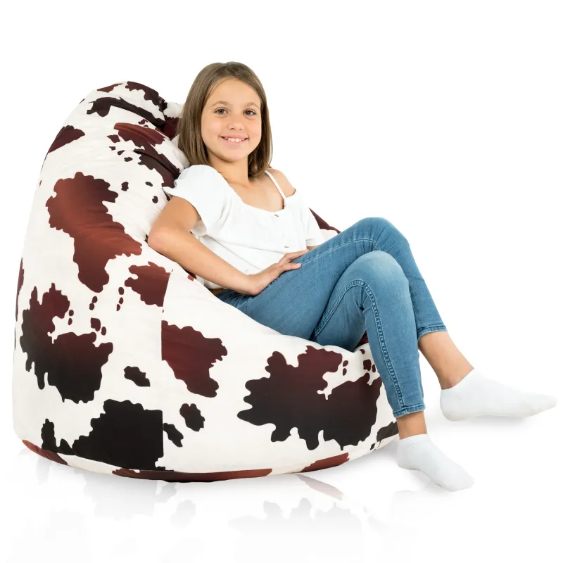 Pouf Poire XL Standard - Tissu Imprimé Premium – vue 73